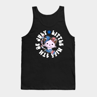 Little miss 4th of July Tank Top